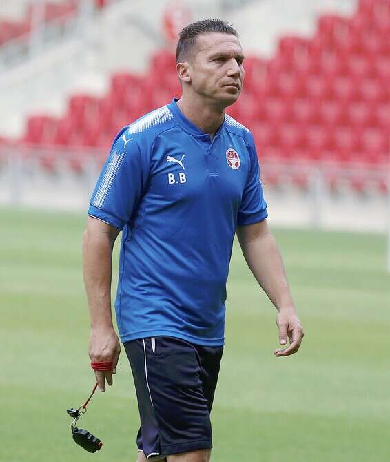 בכר. סיים את ההכנות לקראת משחק העונה // צילום: אלן שיבר